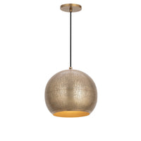 Aurelia Pendant Weathered Brass by Maxim Lighting