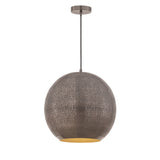 Aurelia Pendant Pewter by Maxim Lighting