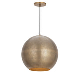 Aurelia Pendant Weathered Brass by Maxim Lighting