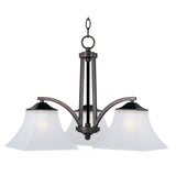 Aurora Down Light Chandelier Oil Rubbed Bronze by Maxim Lighting