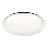 Aurora Flush Mount 16 Inch Matte Black