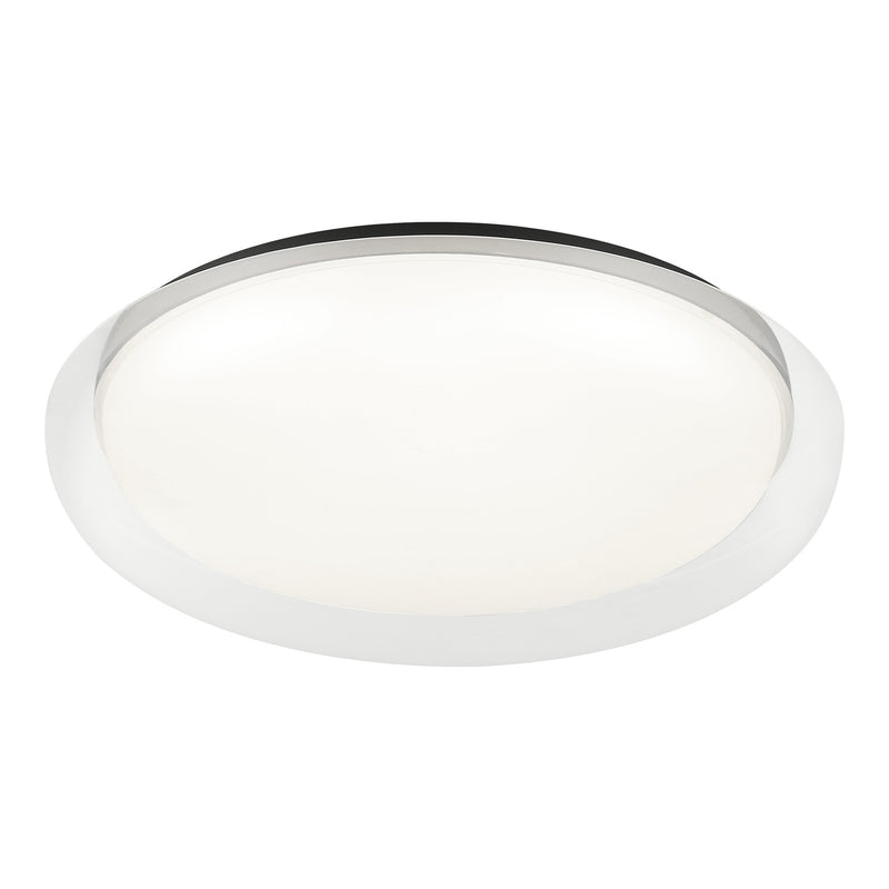 Aurora Flush Mount 16 Inch Matte Black