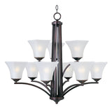 Aurora Multi-Tier Chandelier Oil Rubbed Bronze by Maxim Lighting