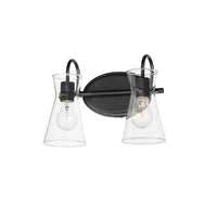 Ava Bath Vanity Light Black by Maxim Lighting