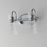 Ava Bath Vanity Light Polished Chrome by Maxim Lighting
