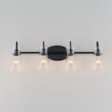 Ava Bath Vanity Light Black by Maxim Lighting