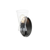 Ava Wall Sconce Vanity Light Black by Maxim Lighting