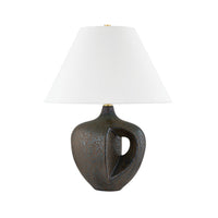 Avenel Table Lamp - Aged Brass by Hudson Valley
