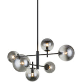 Averley Chandelier Medium Black By Matteo