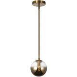 Averley Pendant Light Aged Gold Brass Medium By Matteo
