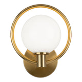 Averley Wall Sconce Aged Gold Brass
