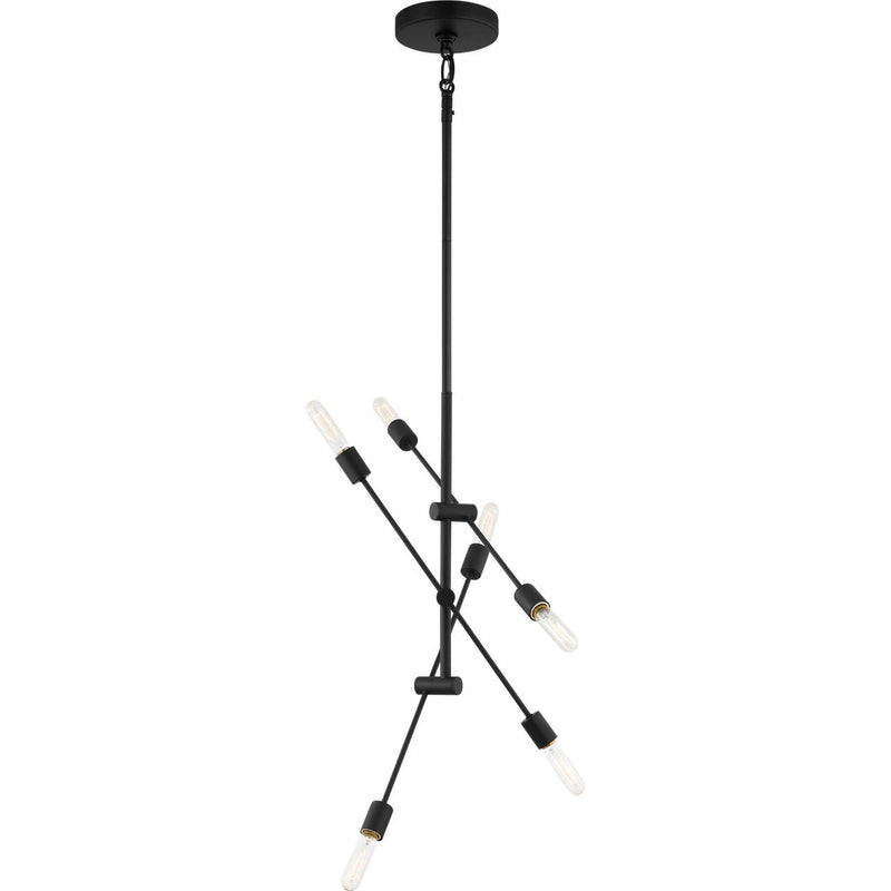 Axis Chandelier — 35 1/4", Midnight Black