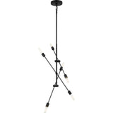 Axis Chandelier — 40", Midnight Black