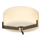 Axis Flush Mount in Oil Rubbed Bronze by Hubbardton Forge