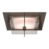 Axis LED Flush Mount in Bronze by Hubbardton Forge