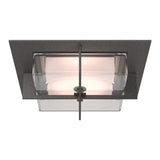 Axis LED Flush Mount in Natural Iron by Hubbardton Forge