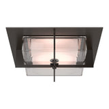 Axis LED Flush Mount in Oil Rubbed Bronze by Hubbardton Forge