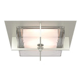 Axis LED Flush Mount in Sterling by Hubbardton Forge