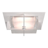 Axis LED Flush Mount in White by Hubbardton Forge