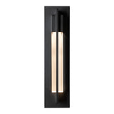 Axis Outdoor Wall Light Medium, shown in Coastal Black, by Hubbardton Forge