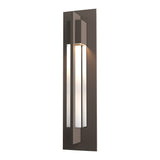Axis Outdoor Wall Light Medium in Coastal Dark Smoke by Hubbardton Forge