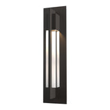 Axis Outdoor Wall Light Medium in Coastal Oil Rubbed Bronze by Hubbardton Forge
