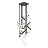Axis Pendant 14-Light Matte Black