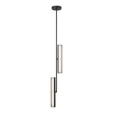Axis Pendant 2-Light Matte Black