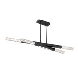 Axis Pivot Linear Chandelier By Hammerton, Size: Large, Finish: Matte Black