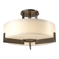 Axis Semi-Flush Mount in Bronze by Hubbardton Forge
