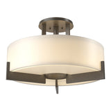 Axis Semi-Flush Mount in Dark Smoke by Hubbardton Forge