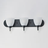 Axis Strip Bath Vanity Light Black by Maxim Lighting