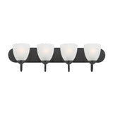 Axis Strip Bath Vanity Light Black by Maxim Lighting