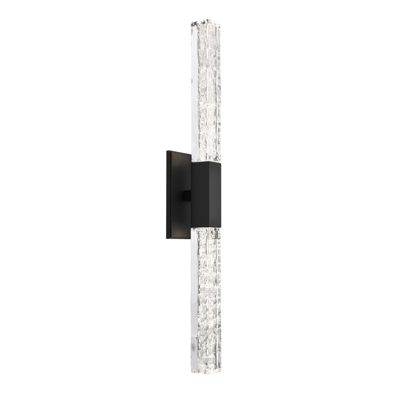 Axis Wall Sconce By Hammerton, Size: Double, Finish: Matte Black
