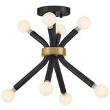 Axton Convertible Pendant Black By Lark Living - Side View2