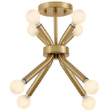 Axton Convertible Pendant Lacquered Brass By Lark Living