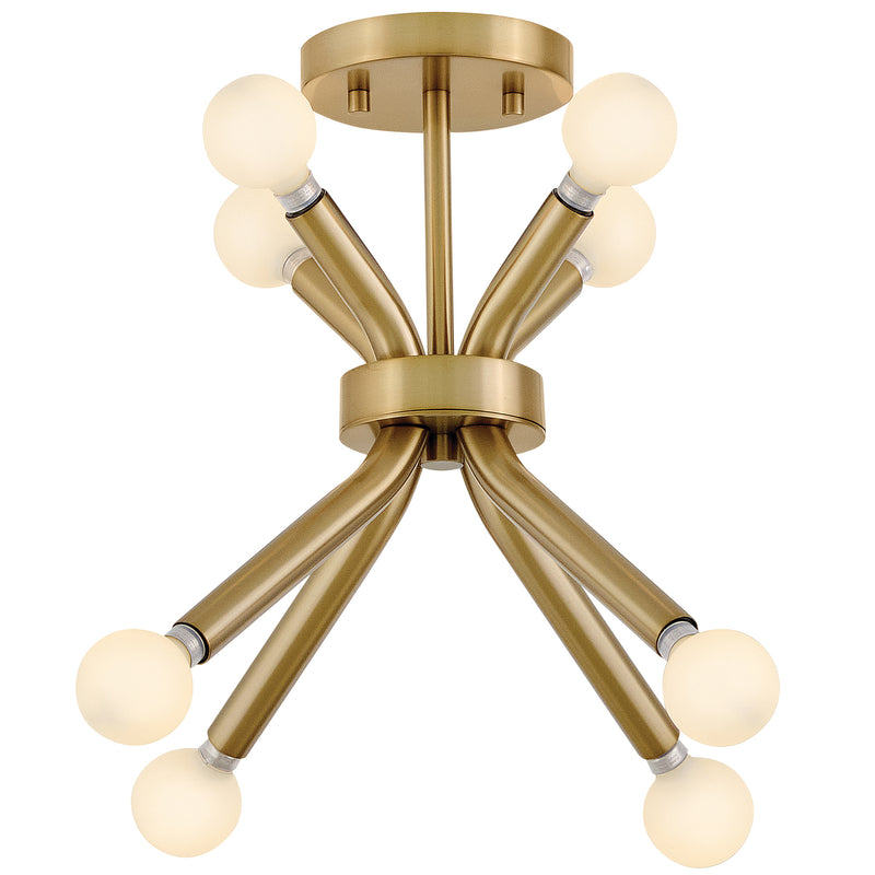 Axton Convertible Pendant Lacquered Brass By Lark Living