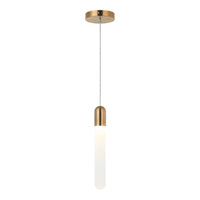 Aydin Pendant 2 Inch Aged Gold Brass