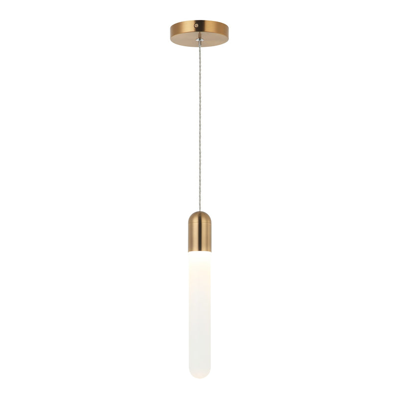 Aydin Pendant 2 Inch Aged Gold Brass