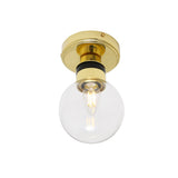 Ayr Ceiling Light Polished Brass