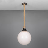 Azores Rope Pendant - Antique Brass