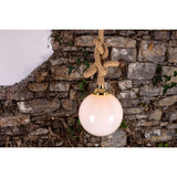 Azores Rope Pendant - Polished Brass