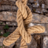 Azores Rope Pendant - Polished Brass