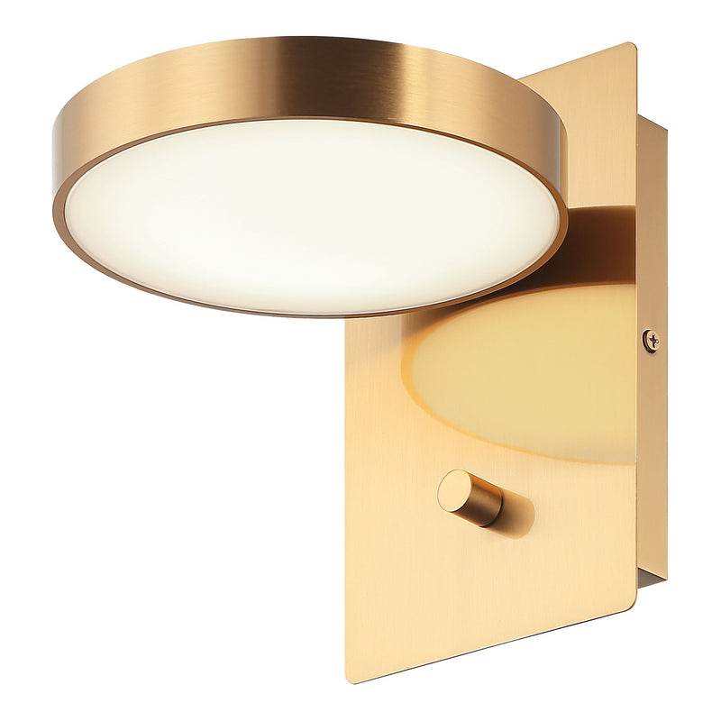 Azton WALL SCONCE Aged Gold Brass