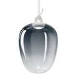 Azure Steel Medium Oblo Pendant by Lodes