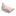 Triangular lounger-style bean bag in soft blush pink water-resistant fabric with a side carry handle — Bean Bag by Basil Bangs