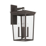 Belmont 14'' Twilight Bronze Outdoor Sconce by Crystorama