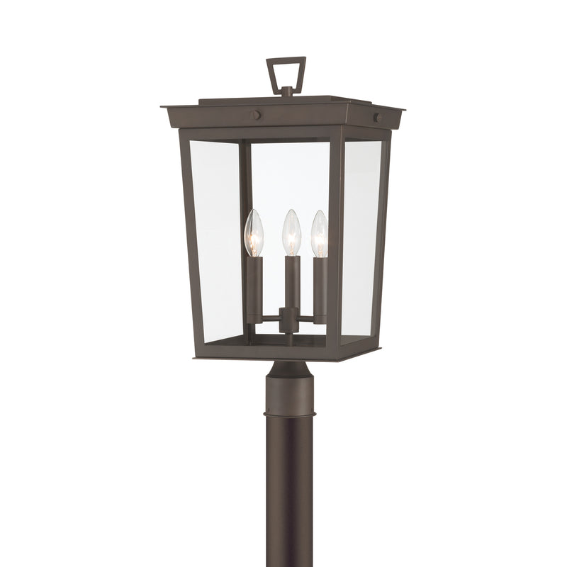 Belmont 12'' Twilight Bronze Outdoor Post by Crystorama