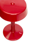 Bellboy Table Lamp - Lobby Red, cap and base detail