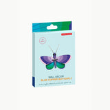 Blue Copper Butterfly Wall Art, flat-pack packaging